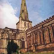Ashbourne Church in Derbyshire
