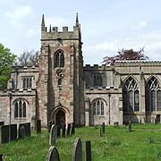 Norbury Church in Derbyshire