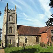 Hartley Wintney Church in Hampshire