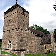 Rowlstone Church in Herefordshire