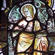 Medieval Stained Glass in Brightwell Baldwin Church
