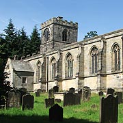 Harewood Church in the West Riding of Yorkshire