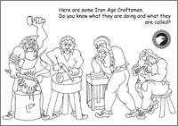 Iron Age Craftsmen Activity Sheet