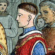 Coloured engraving of King Henry V -  Nash Ford Publishing