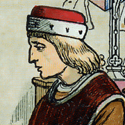 Coloured Engraving featuring King Henry VI - © Nash Ford Publishing