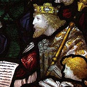 King Osric of the Hwicce in Stained Glass -  Nash Ford Publishing