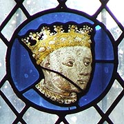 Medieval Stained Glass featuring Richard, Duke of York - © Nash Ford Publishing