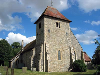 Aldworth Church in Berkshire